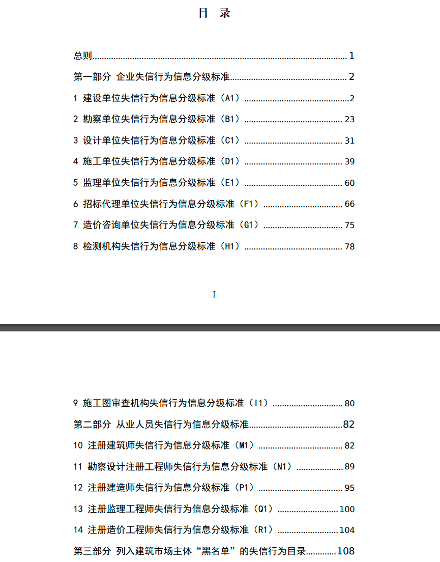 关于《建筑市场信用信息分级标准（征求意见稿）》公开征求意见的通知